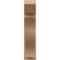 Ekena Millwork 8-in W x 26-in D x 34-in H Funston Slat Rough Cedar Woodgrain TimberThane Outlooker, Primed Tan OUTUR080X26X34FST24RCPR - alternate 3